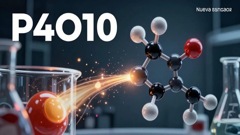 Óxidos ácidos: 20 Ejemplos y sus Aplicaciones Comunes 12 Ilustración química dinámica de fósforo vibrante