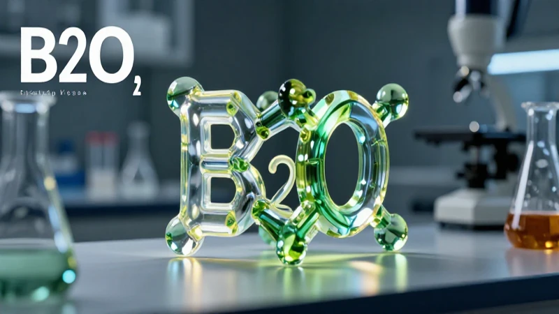 Óxidos ácidos: 20 Ejemplos y sus Aplicaciones Comunes 17 Cristal B2O3 científico con iluminación dramática