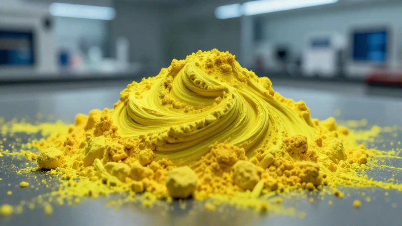 Detalle microscópico de pigmento cromado vibrante