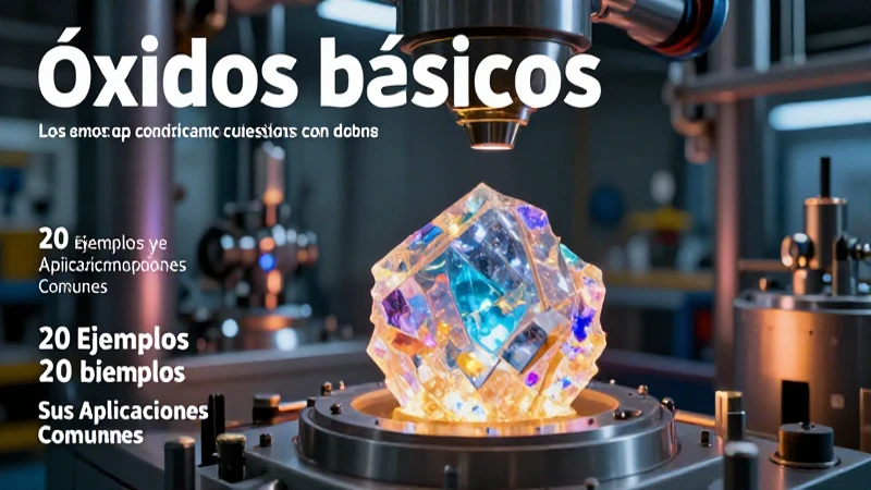 Aplicaciones industriales de los óxidos básicos