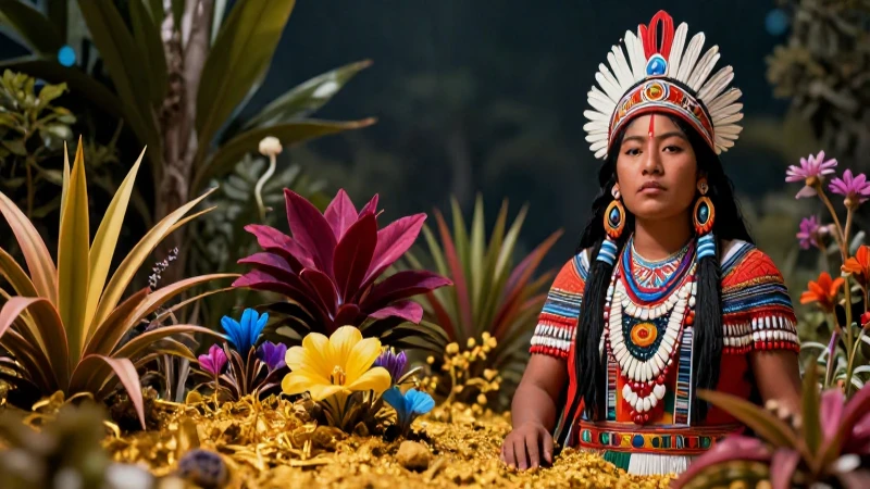 Pachamama: espíritu terrestre majestuoso e hiperdetallado