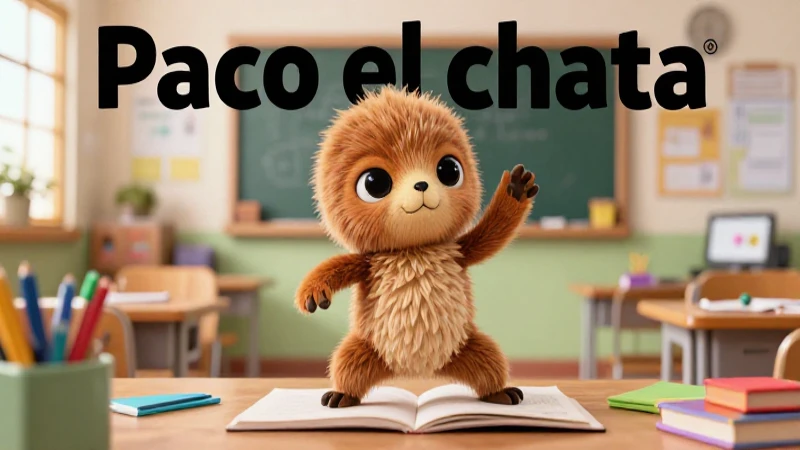 Paco el chato es un recurso educativo excelente