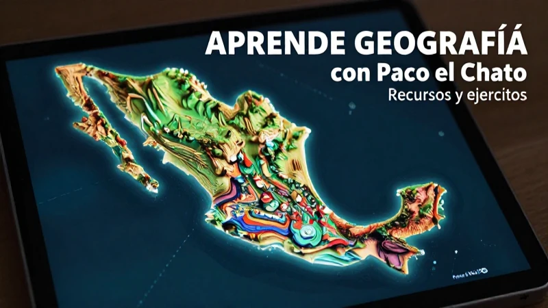 Paco el Chato: Recursos y ejercicios de geografía