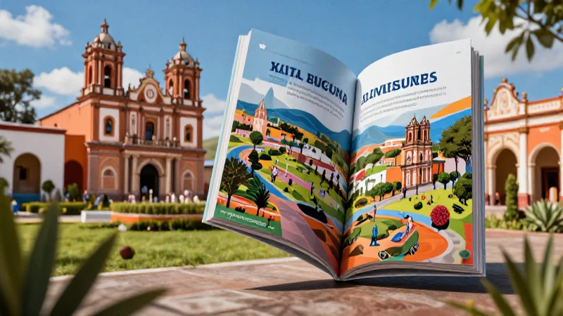 Estética educativa mexicana vibrante y moderna