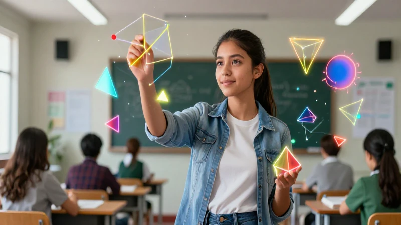 Joven mexicano resuelve conceptos abstractos luminosos