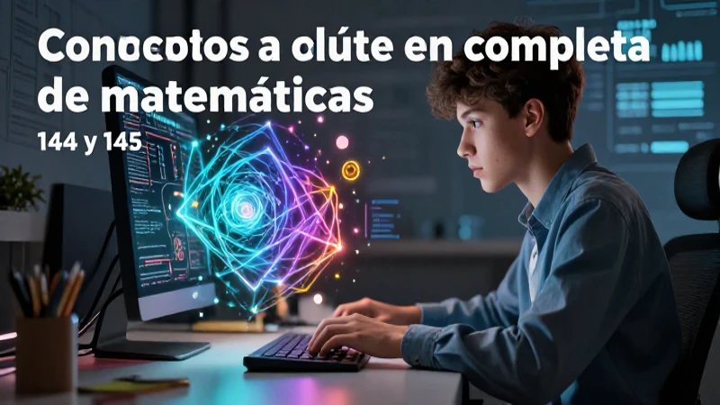 Estudia los conceptos clave de matemáticas