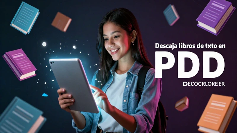 Descarga libros de texto en PDF, ahorra dinero y tiempo 3 Descarga libros de texto en PDF gratis para ahorrar