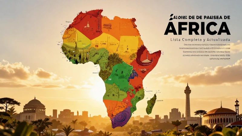 Países de África: Lista Completa y Actualizada de Capitales 3 Capitales de África: historia y lista completa