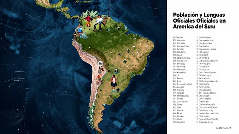 Guía actualizada de población y lenguas sudamericanas