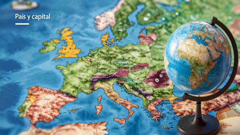 País y capital de Europa: lista completa y actualizada 3 Mapa detallado de países y capitales europeos