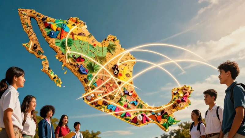 Nueva Escuela Mexicana, diseño vibrante e impactante