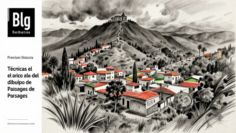 Técnicas avanzadas de dibujo de paisajes