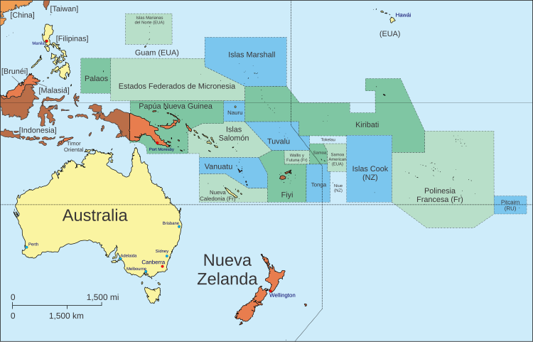 Paises de Oceanía: Características, Historia y Más 2 paises de oceania caracteristicas historia y mas