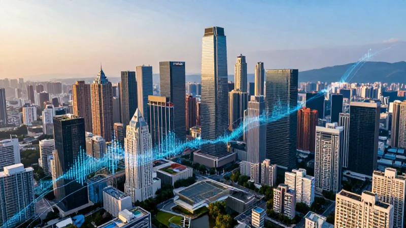 Países y capitales de Asia: lista actualizada y completa 9 Vista vibrante de ciudad asiática con datos futuristas