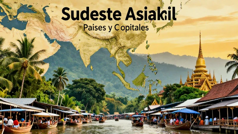 Países y capitales de Asia: lista actualizada y completa 8 Sudeste Asiático: países y capitales