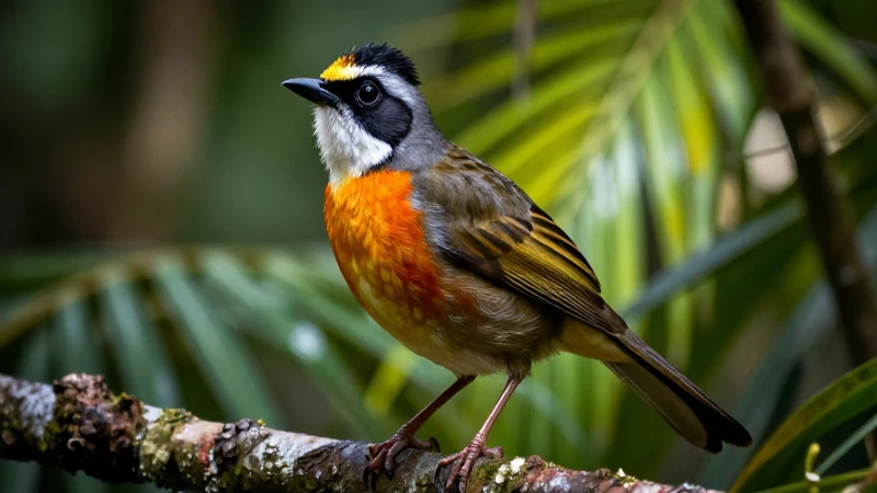 El cautivador canto del pájaro tapacaminos: una delicia sonora 4 Tapacaminos ilustrado con sonido tropical y luces dramáticas