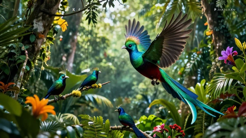 Pájaro: definición, características y usos que debes conocer 7 Quetzal majestuoso en el vibrante bosque mexicano