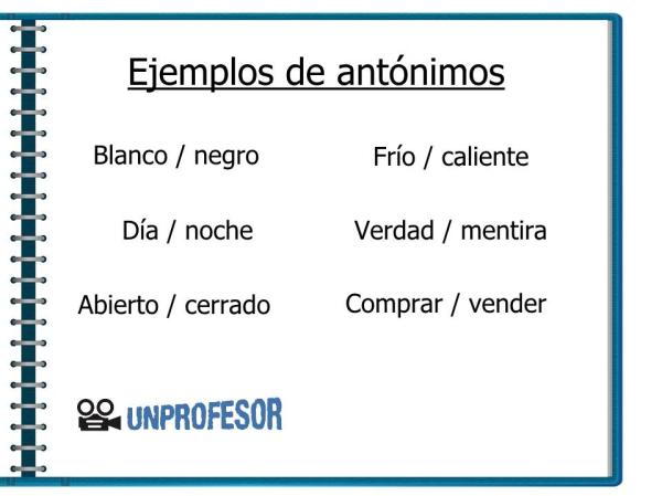 palabra antonimas 100 ejemplos de antonimos completos 4