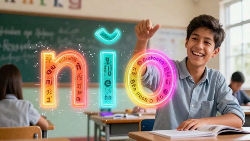 Ejemplos de palabras con ña, ñe, ñi, ño y ñu para aprender 5 Ilustración didáctica sobre palabras con la ñ