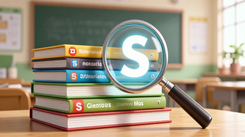 Libros educativos sobre la letra S en México