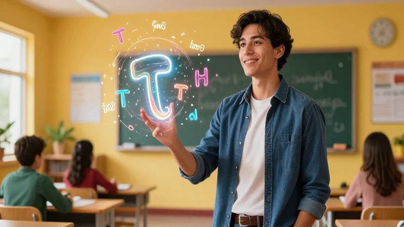 Educador mexicano brillante ilustra vocabulario