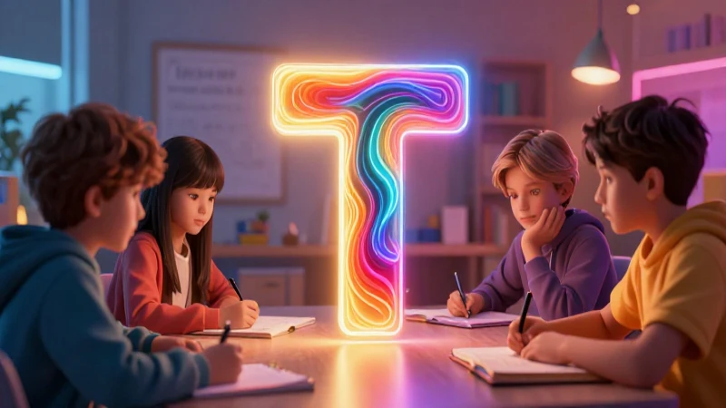100 palabras con T en estilo vibrante