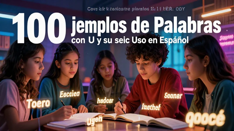 Estudiante aprende español en revista educativa