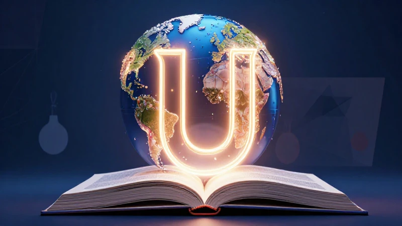 Portada educativa vibrante, diseño moderno