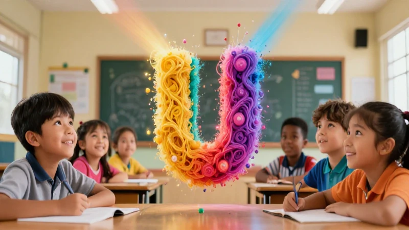Portada de blog educativo vibrante y moderno