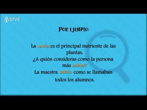 palabra sabia sabia savia o sabias descubre la diferencia 5