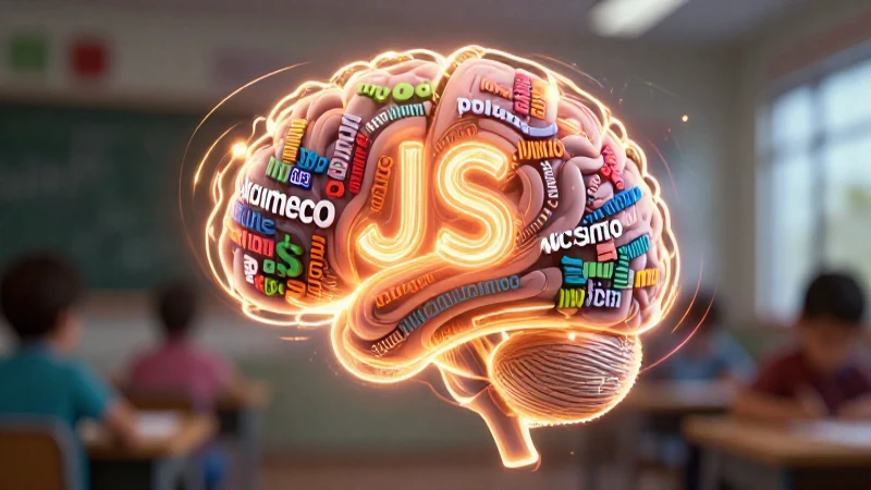 Cuáles son 25 palabras impactantes que terminan en J 11 Cerebro abstracto educativo, moderno y vibrante