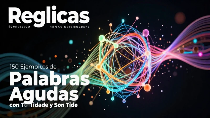 Diseño educativo sobre reglas de palabras agudas