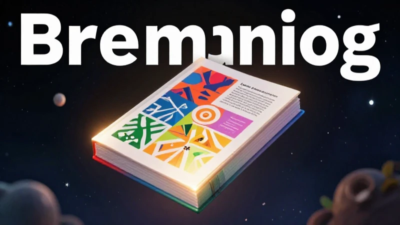 Ilustración digital de gramática moderna y vibrante