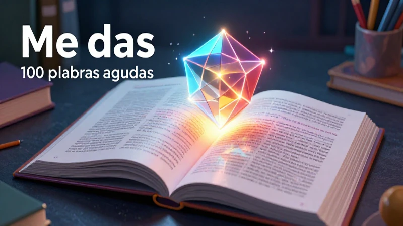 Palabras agudas: 100 ejemplos y estilo educativo
