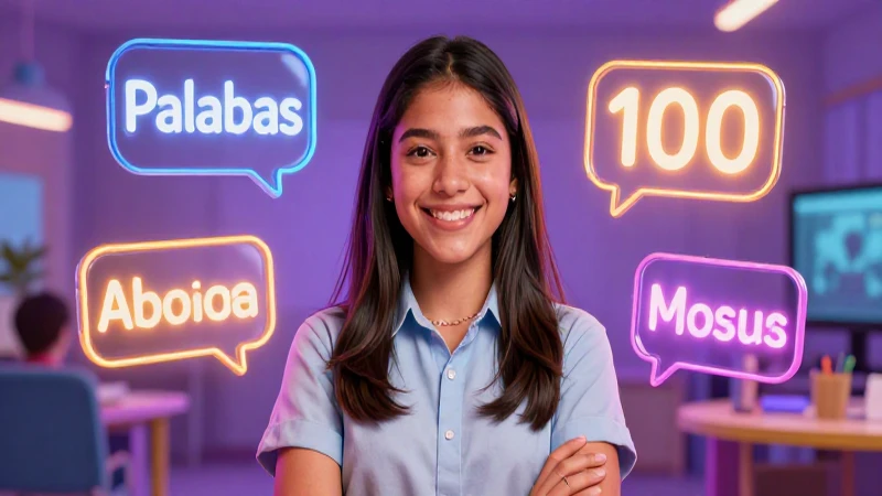 Palabras Compuestas: 100 Ejemplos para Practicar y Aprender 4 Estudiante mexicano aprende palabras compuestas ilustrado