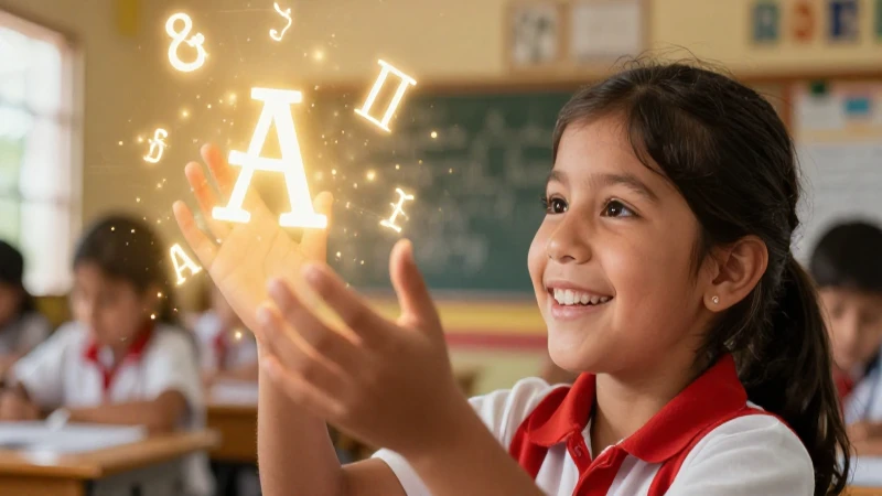 Ilustración educativa de aprendizaje en México