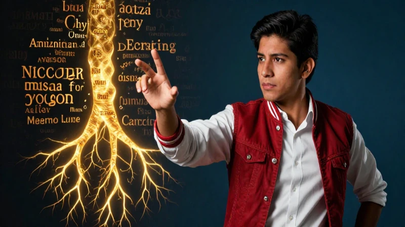 Joven erudito mexicano con raíces lingüísticas