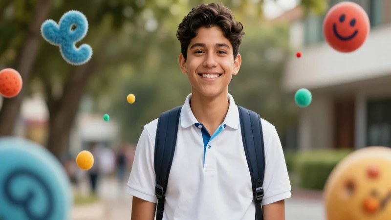 Estudiante mexicano inteligente, arte ultra detallado y vibrante