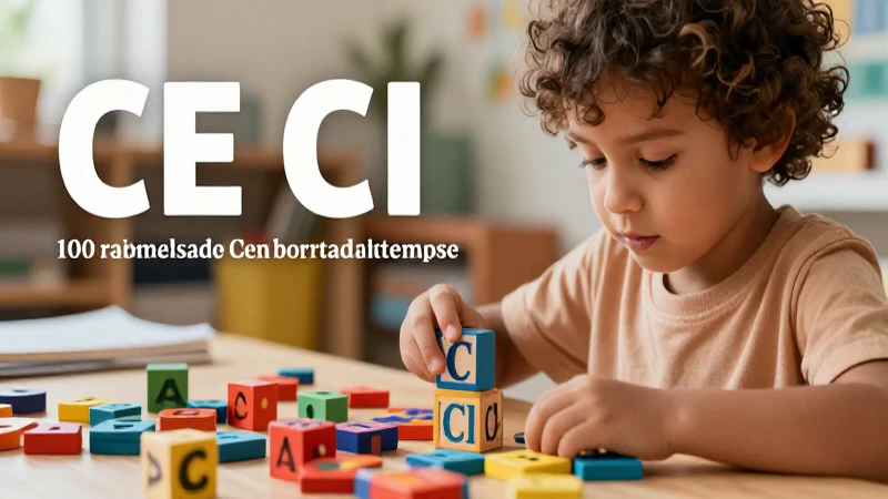 Aprende palabras con CE y CI para mejorar la lectura