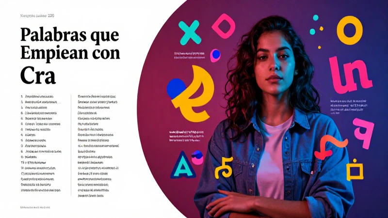 Palabras cra-: sinónimos, antónimos y ejemplos
