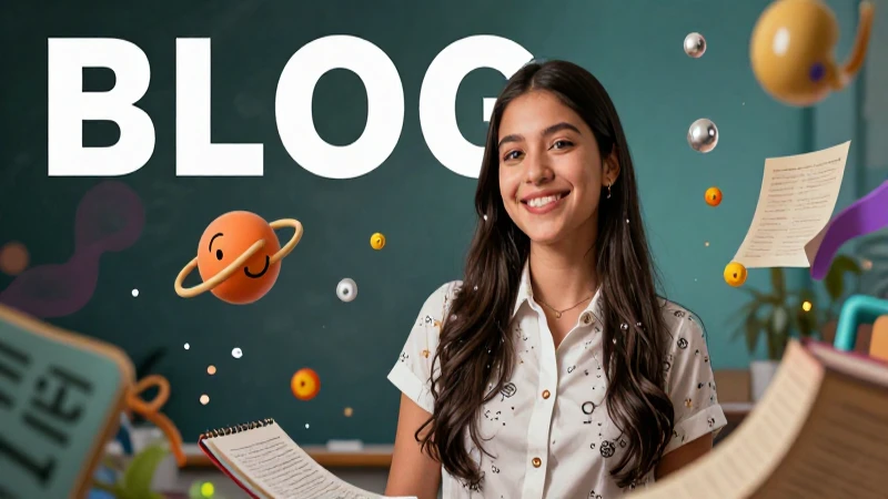 Ilustración vibrante de estudiante mexicano educativo
