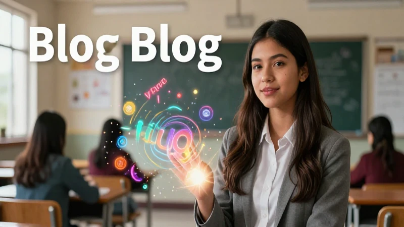 Joven inteligente en aula con vibrante estética mexicana