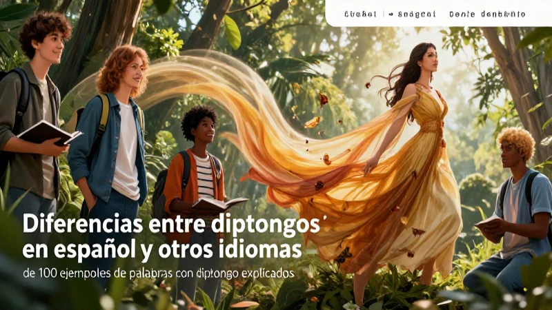 100 ejemplos de palabras con diptongo explicados 37 Blog sobre diptongos con estética educativa y dinámica