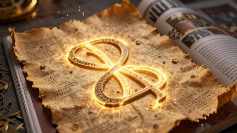 100 ejemplos de palabras con diptongo explicados 29 Glyfo luminoso dorado sobre papiro antiguo