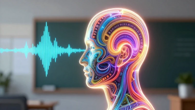 100 ejemplos de palabras con diptongo explicados 33 Ilustración digital de la cabeza humana y sonido