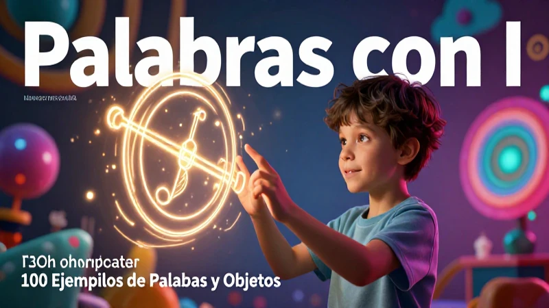 Revista educativa sobre palabras que inician con I