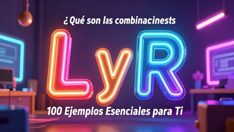 Son letras abstractas que representan combinaciones de L y R