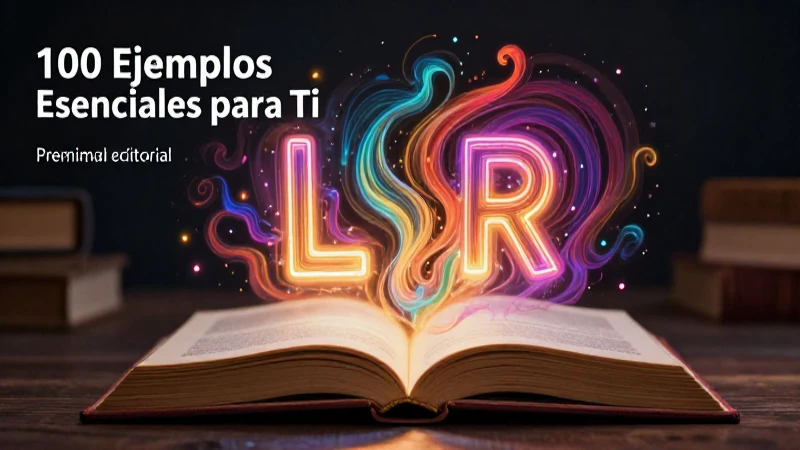 Aprende vocabulario avanzado con L y R