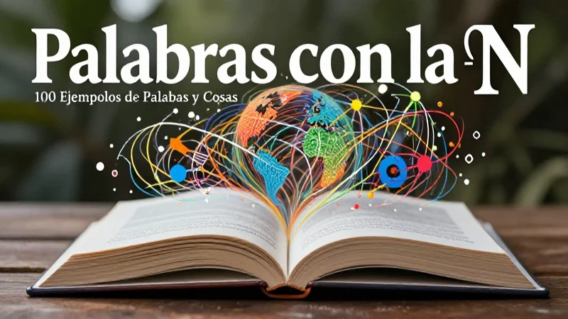 Palabras con la N: 100 Ejemplos de Palabras y Cosas 9 Palabras con N de diversos idiomas