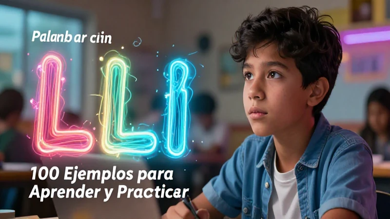 Aprende LLI con ejemplos visuales educativos
